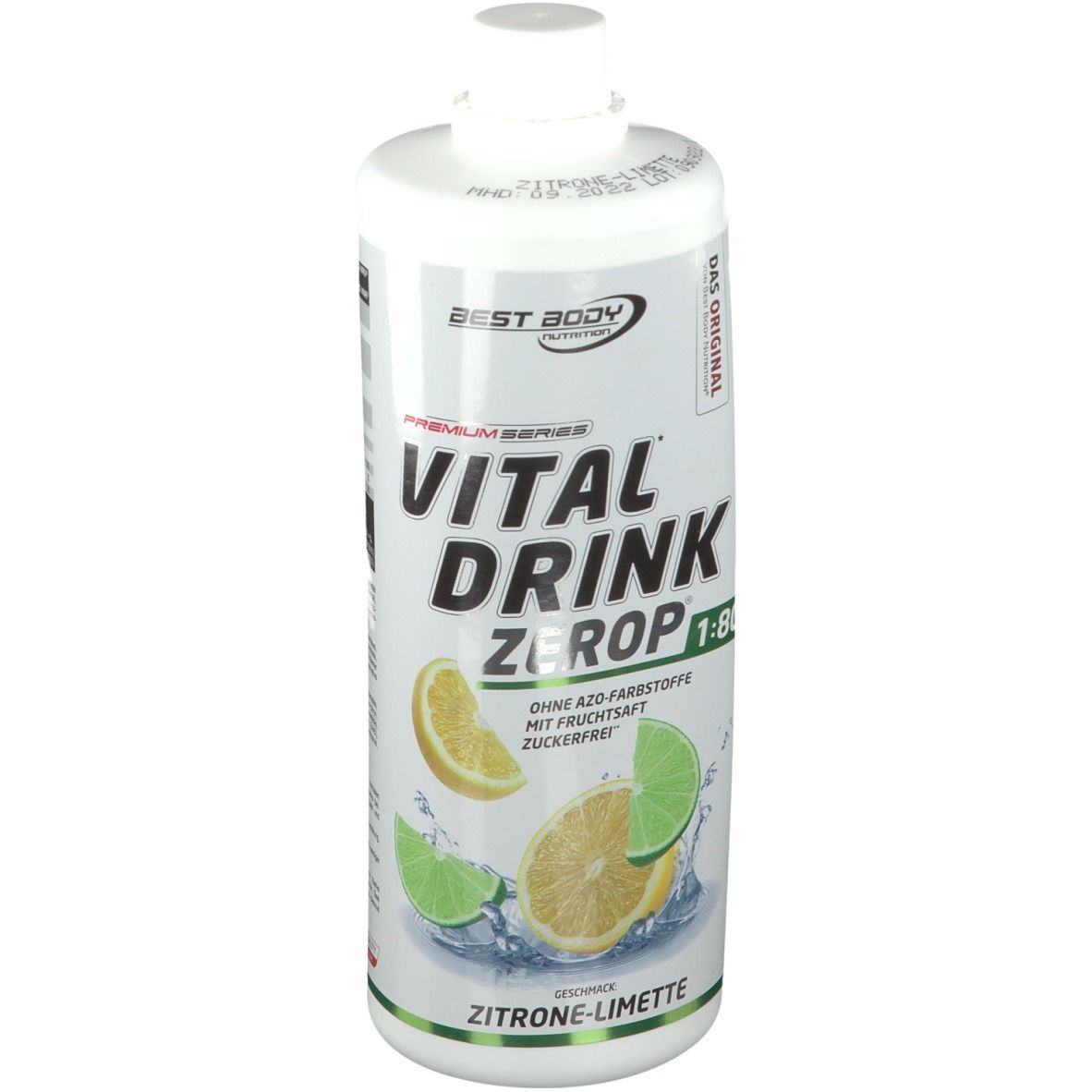 Best Body Nutrition Low Carb Vital Drink, Zitrone-Limette