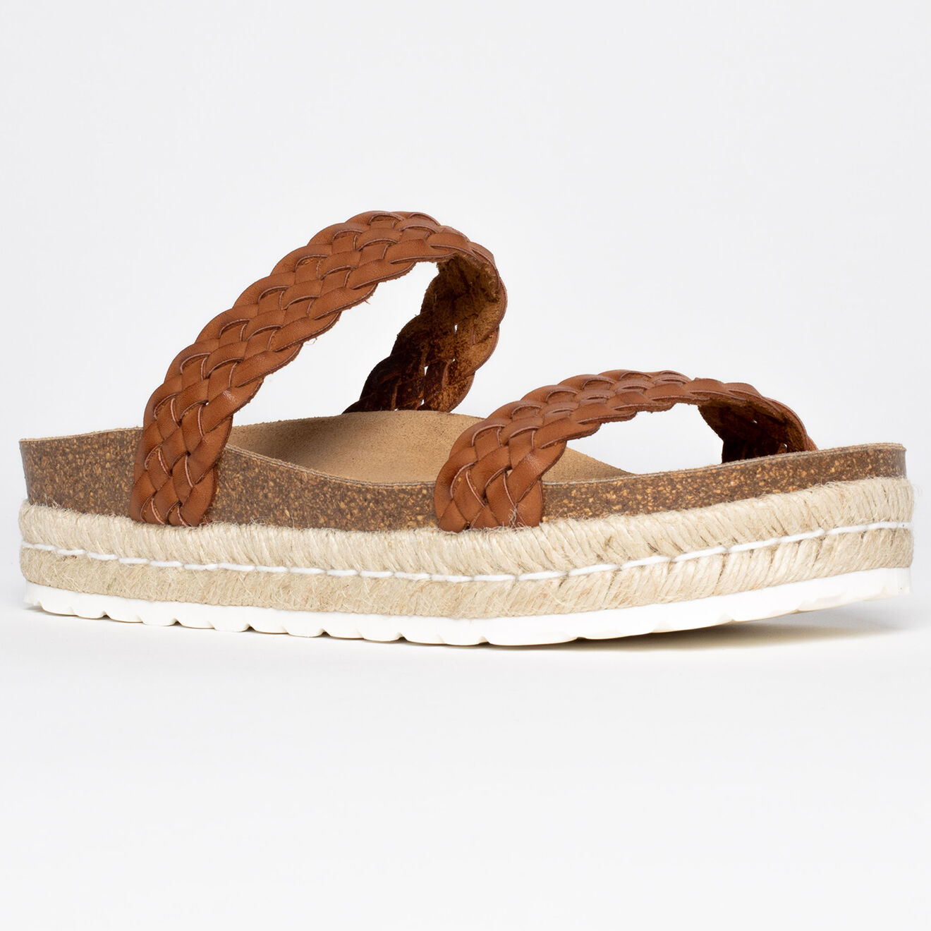 Backsun Mules Pise cognac