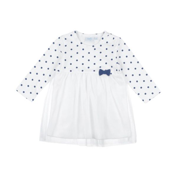 Feetje Classic Stip/Tule Jurkje Roze Mt. 68