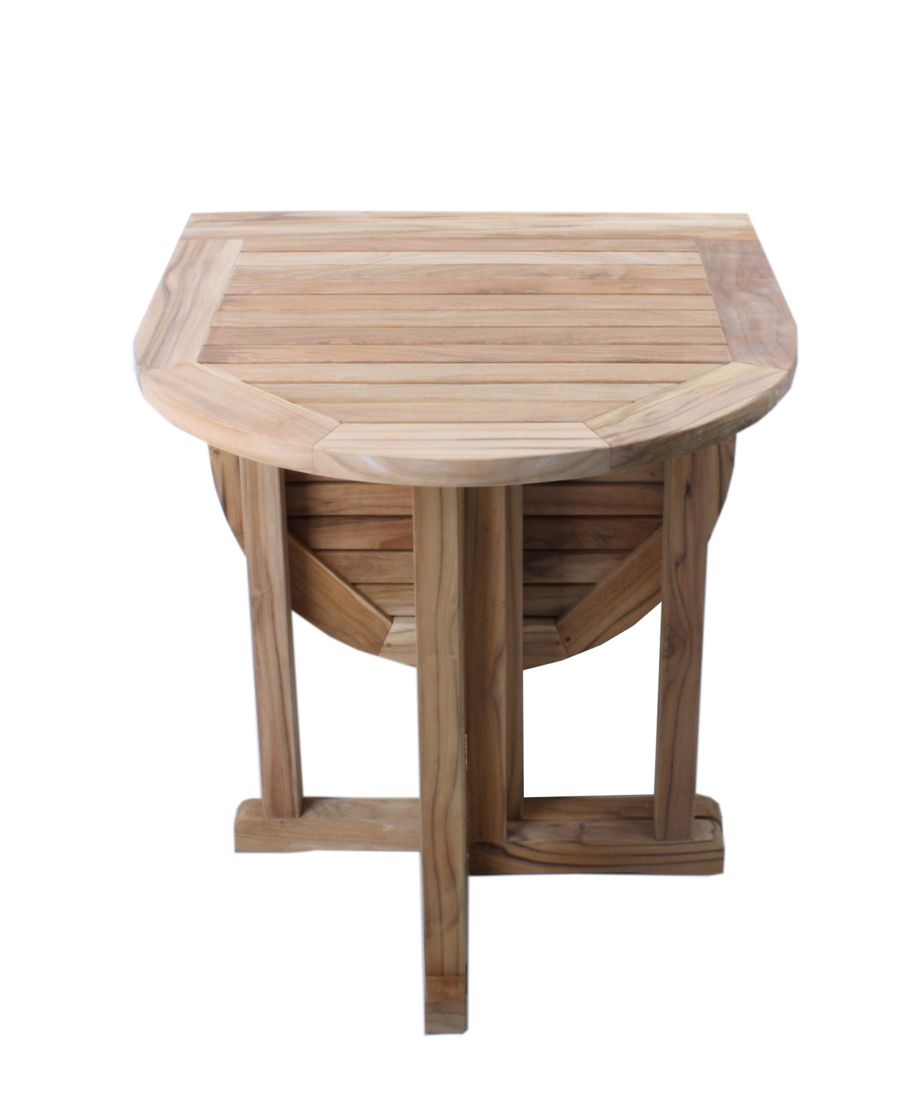 Balkontisch SOLO - Teak Massivholz - klappbar