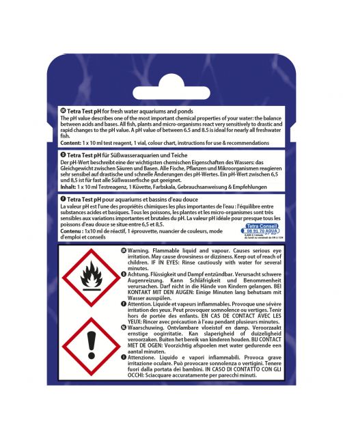 Tetra Test Zuurgraad Ph Zoetwater - Testen - 10 ml