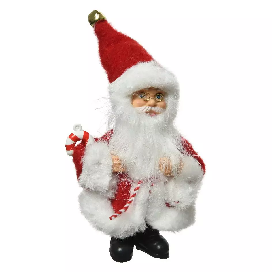 Père Noël à suspendre (H13 cm) Marco Rouge