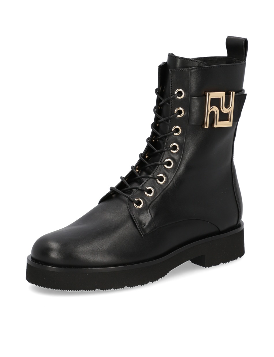 Glattleder Schnürboot
