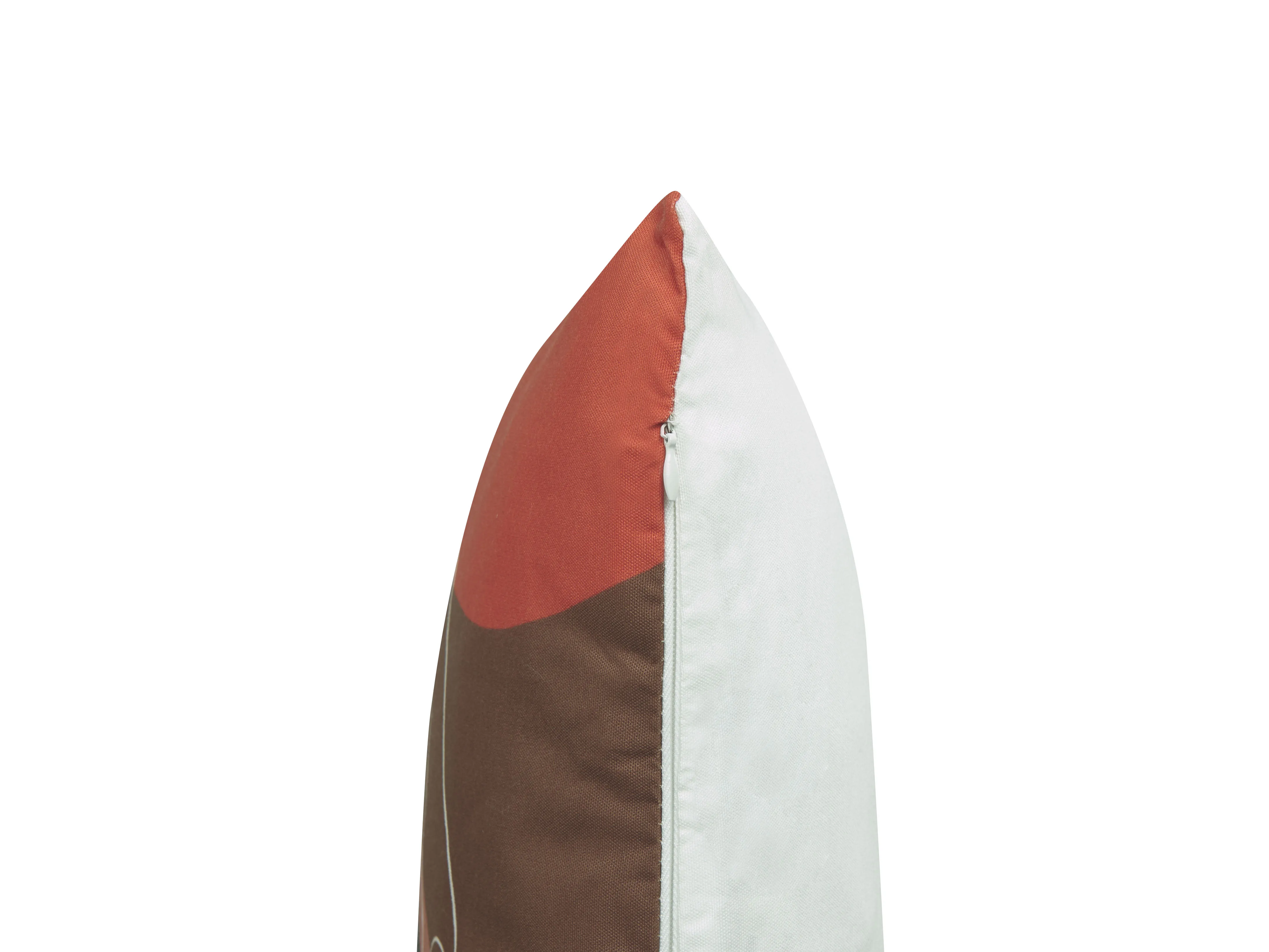Set van 2 sierkussens HYACINTH 45 x 45 cm Meerkleurig abstract patroon