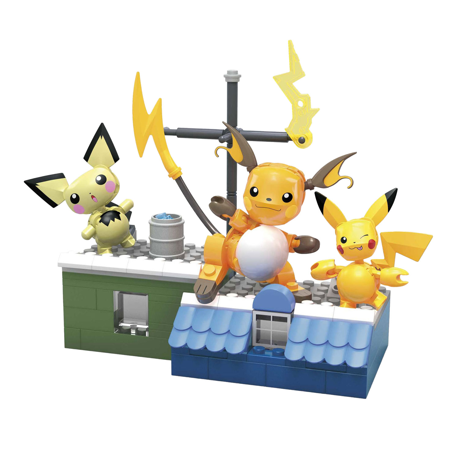 Mega Construx Pokémon Bouwset - Pikachu Evolution