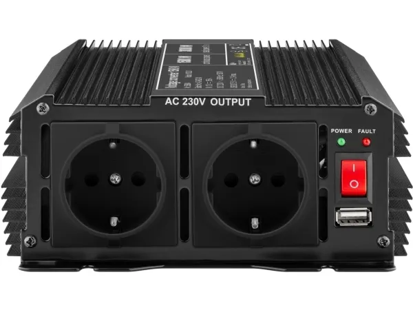 Goobay 58884, Universal, Universal, 12 - 13,8 V, 1500 W, 230 V, DC-til-AC