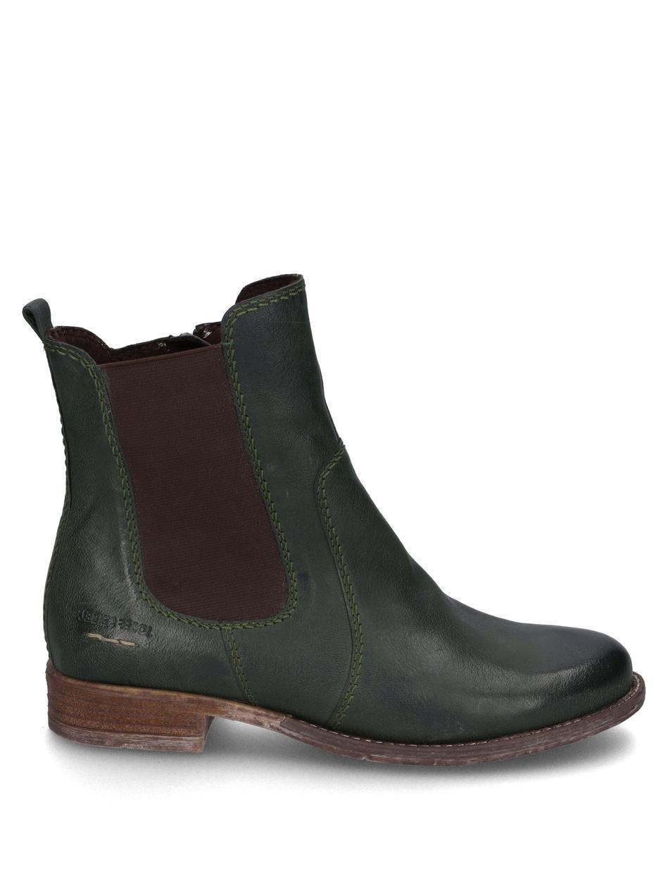 Stiefelette Sienna 80, oliv-kombi