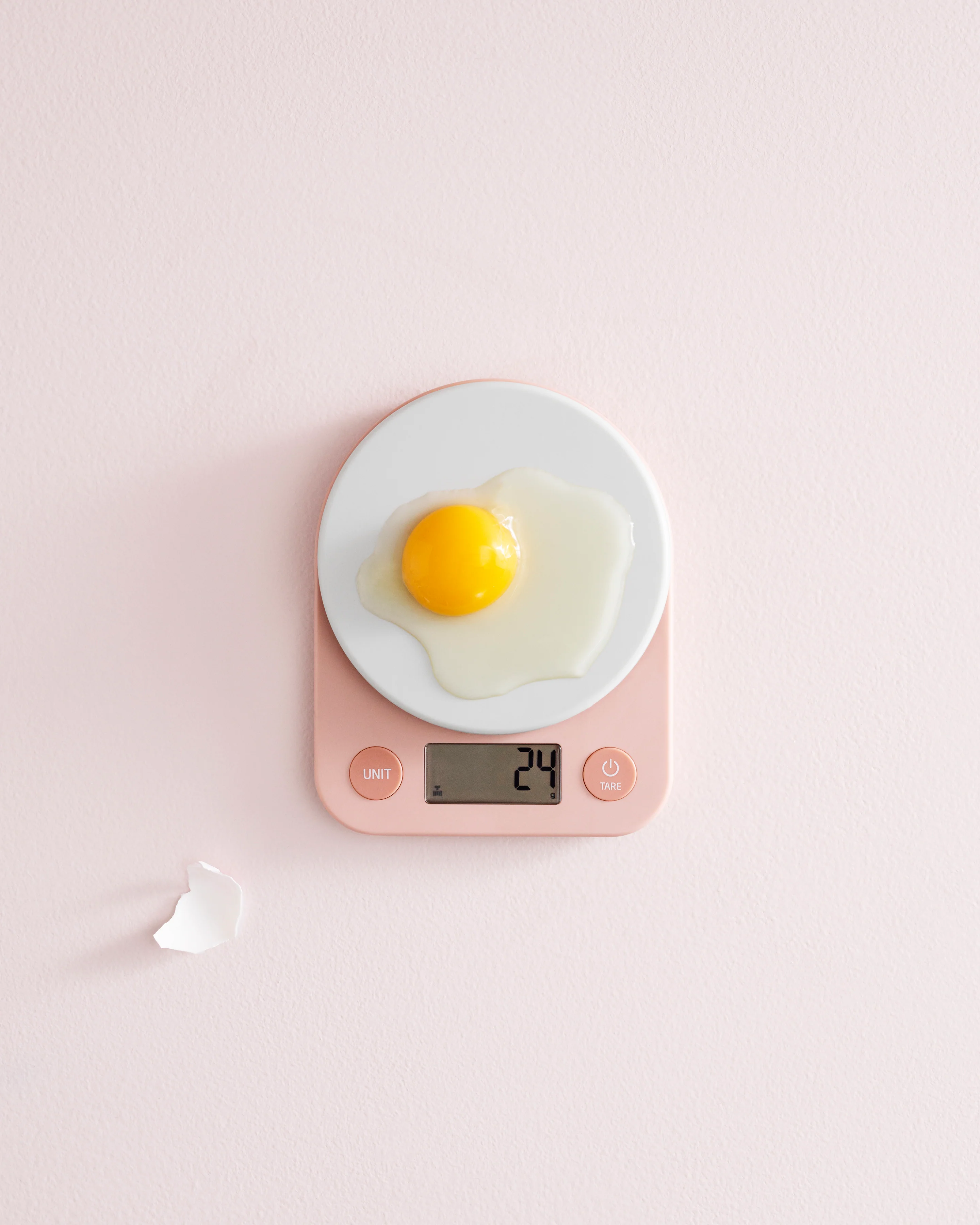 RIG-TIG  FOODIE køkkenvægt - rosa