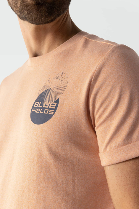 BlueFields oranje heren t-shirt