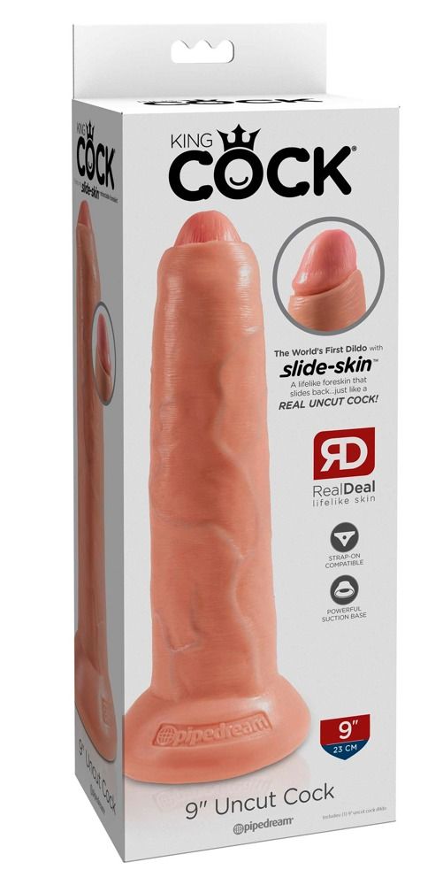 King Cock Naturdildo 9''
