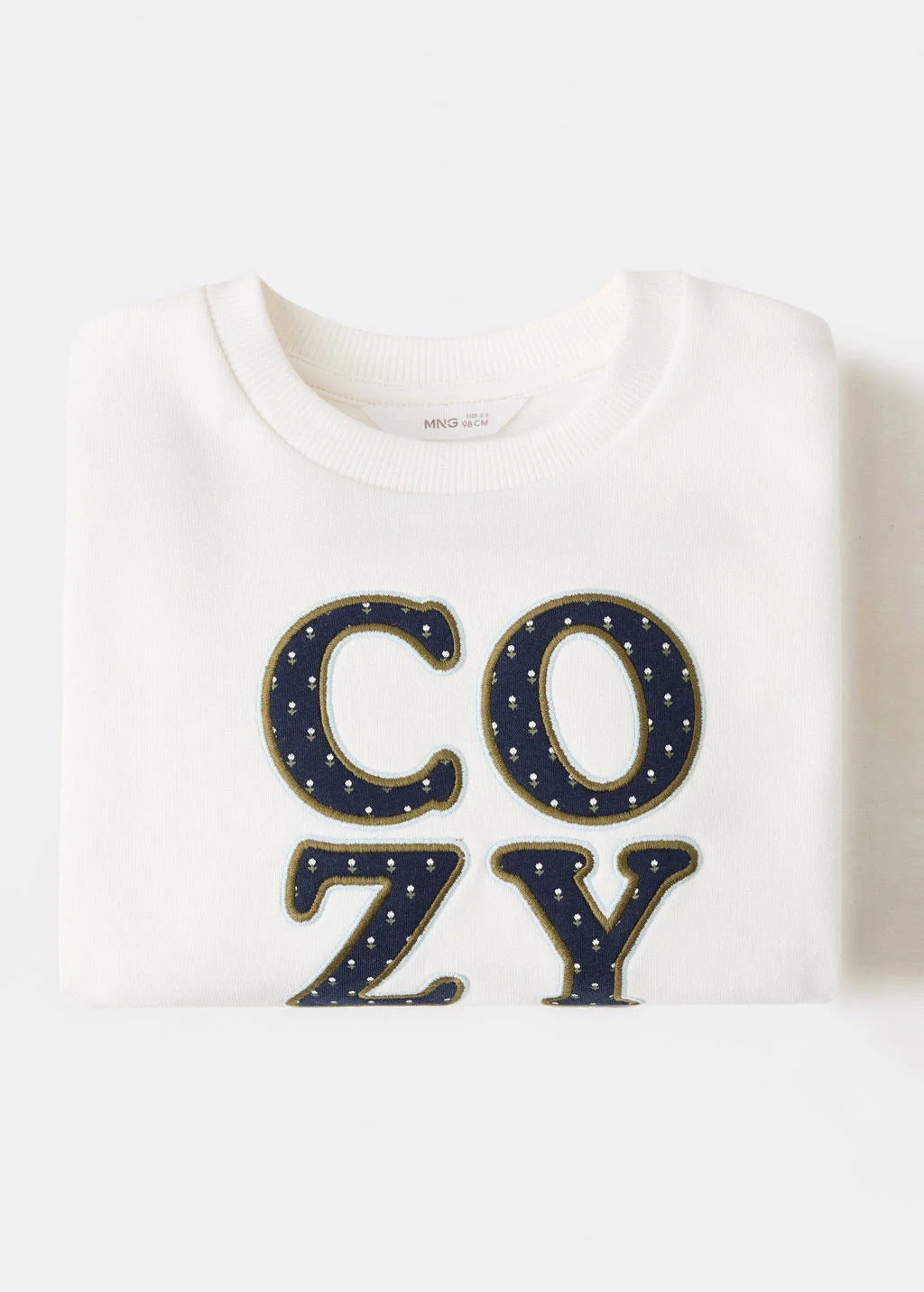 Mango Kids sweater wit