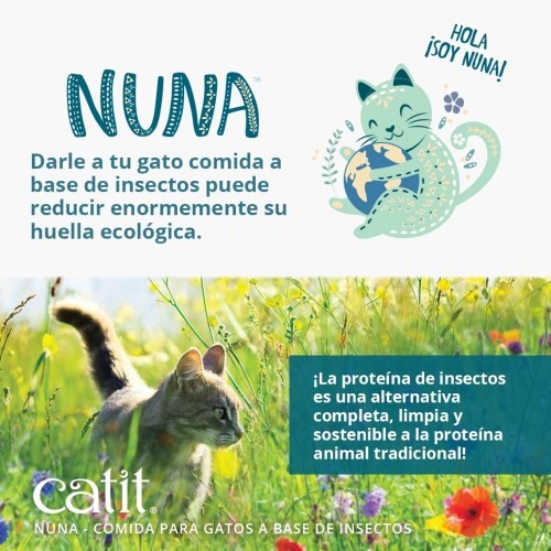 Ração para gatos Catit Nuna sabor frango