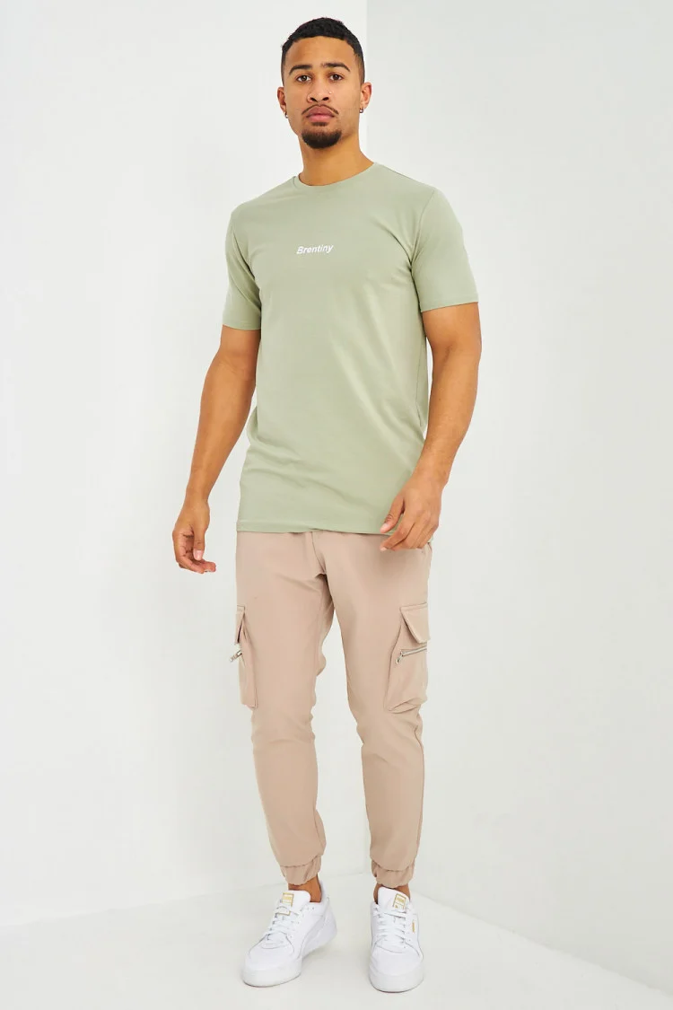T-shirt kaki Brentiny