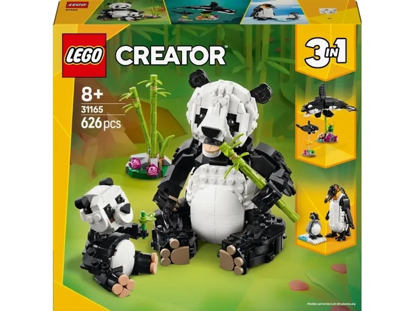 LEGO Creator 31165 Vilde dyr: Pandafamilie