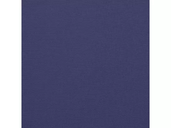 Coussins de chaise à dossier bas lot de 2 bleu marine tissu