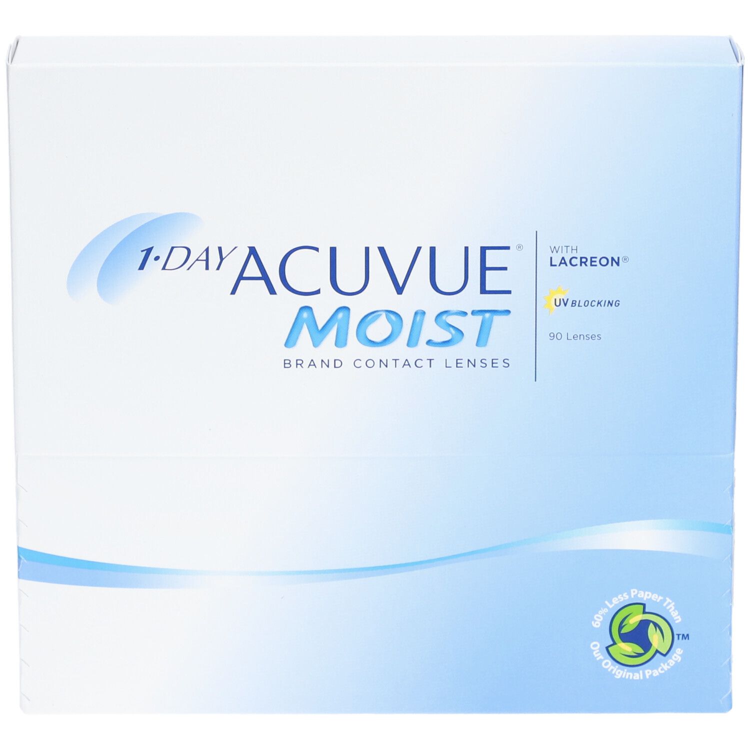 Acuvue® 1-Day Moist mit Lacreon® Basiskurve 8.5 Tageslinse