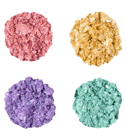 Rosajou Lidschatten - Vegan - Rosa/Gelb/Lila/Grün