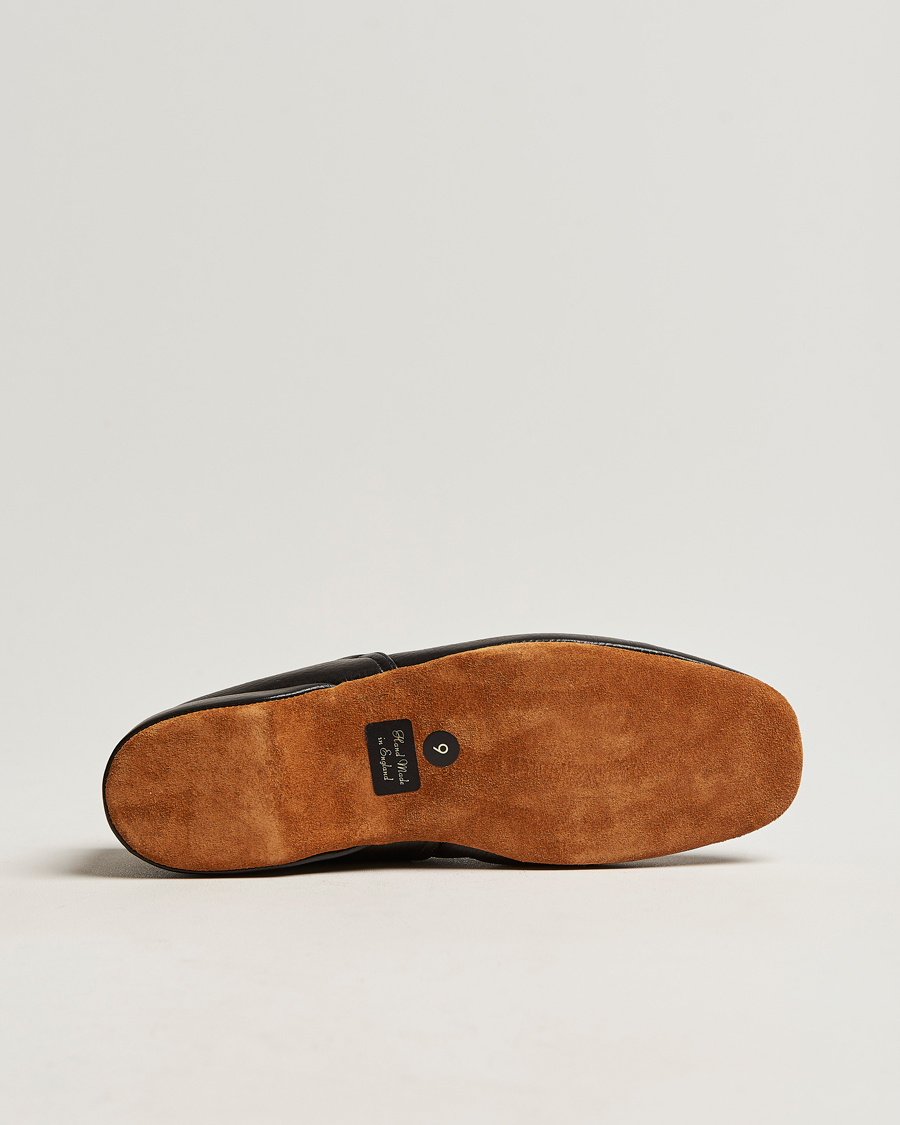 Crockett & Jones Grecian Home Slipper Black