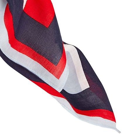 Tommy Hilfiger Schal - Rot/Twilight Navy