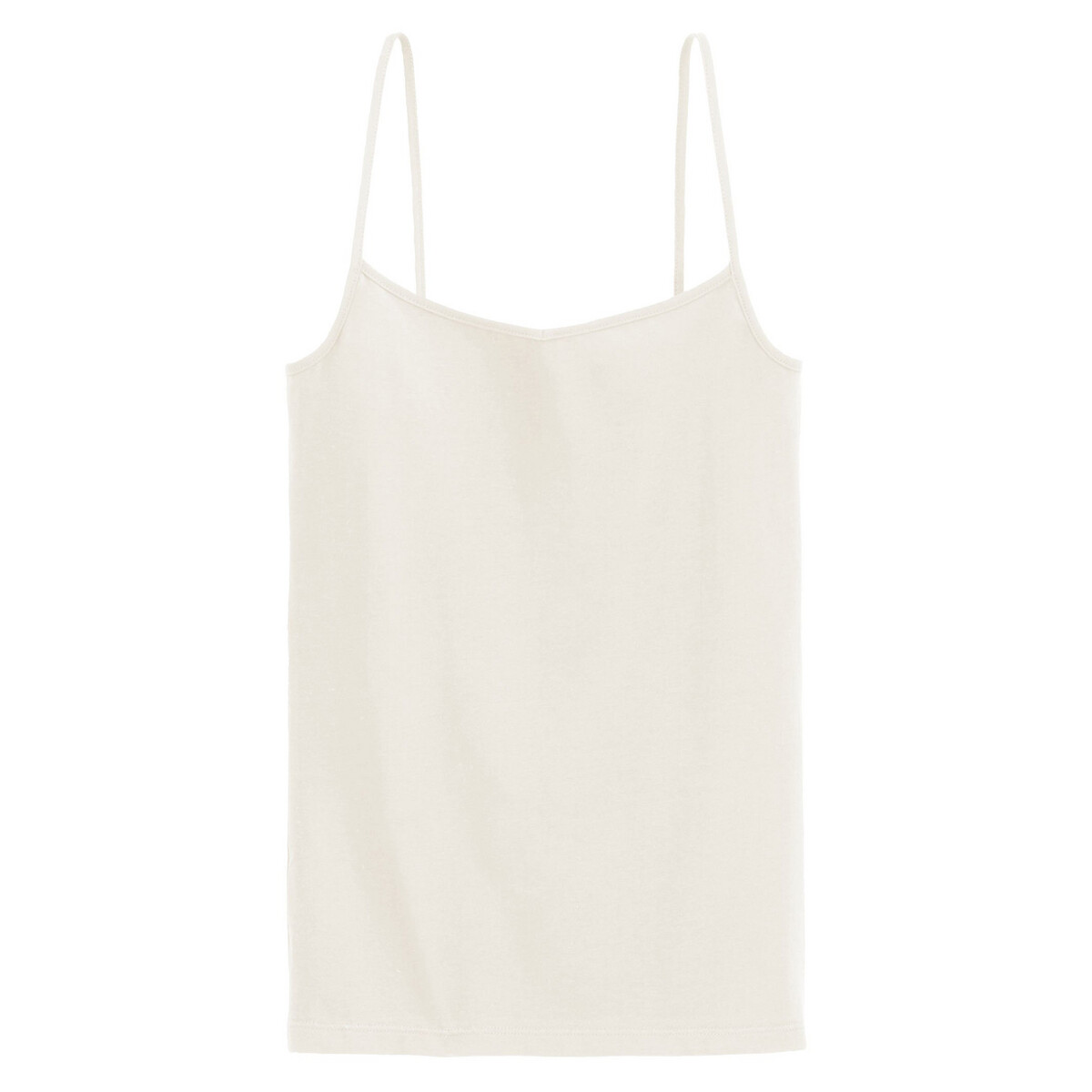 COLEÇÃO LA REDOUTE<br>Regata com alças finas