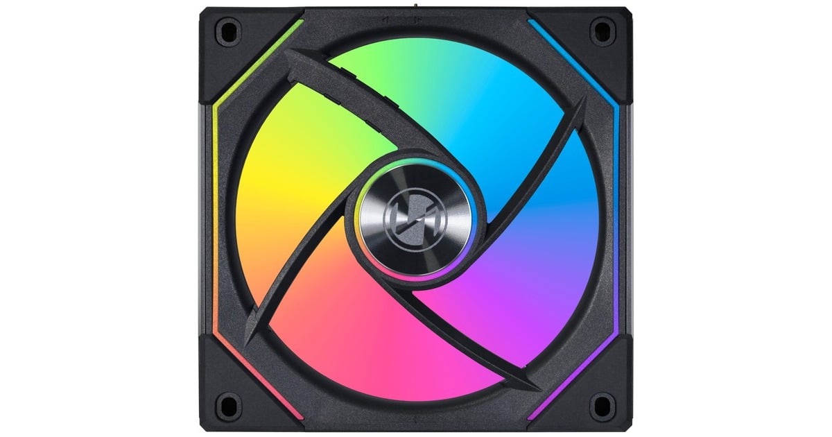 Lian LiUNI FAN SL-INFINITY 120 RGB case fans  (Zwart, 3 stuks, 120 x 122 x 25 mm, PWM, Incl. controller)