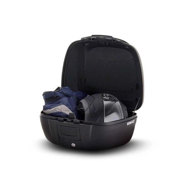 Shad - Top case SH40 Alu Look Noir / Aluminium