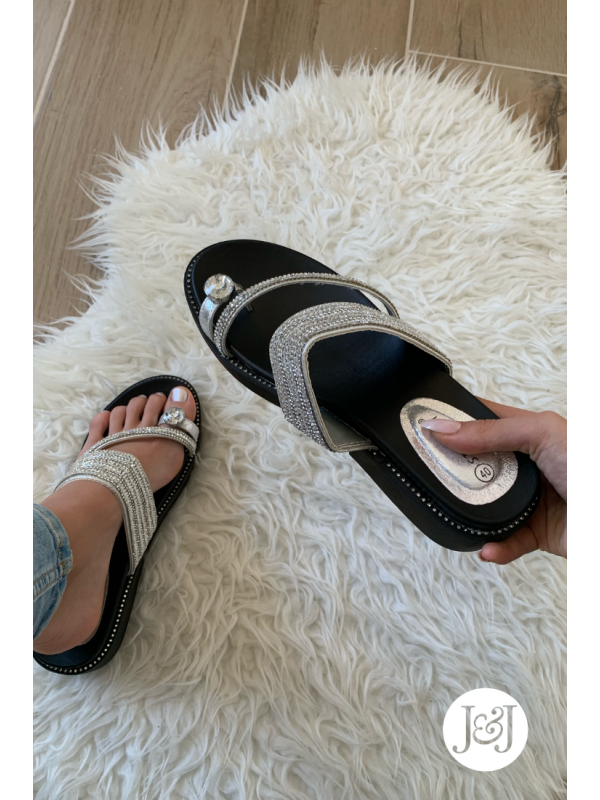 Nu-pieds Bijoux 'Assia'