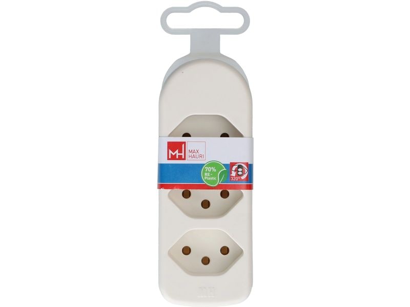 Max Hauri Adapt 3 x T13, drehbar 320° Mehrfachstecker