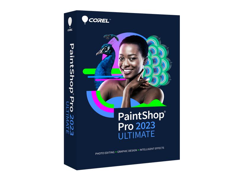 Corel PaintShop Pro 2023 Ultimate Box, Vollversion Bildbearbeitungsprogramm für Windows