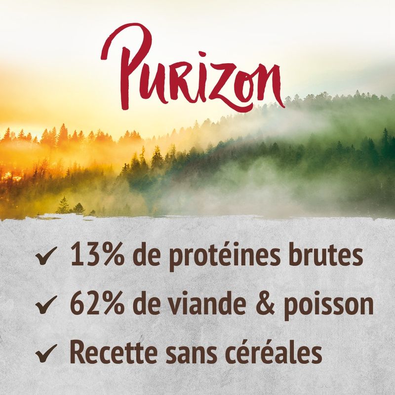 Purizon Superfoods 6 x 140 g ✓ pas cher