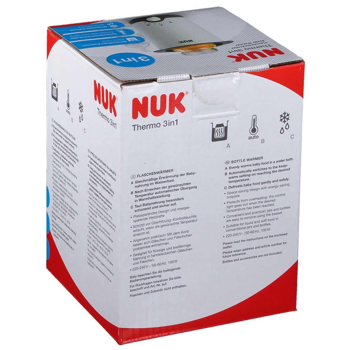 NUK Thermo 3 in 1 Flaschenwärmer