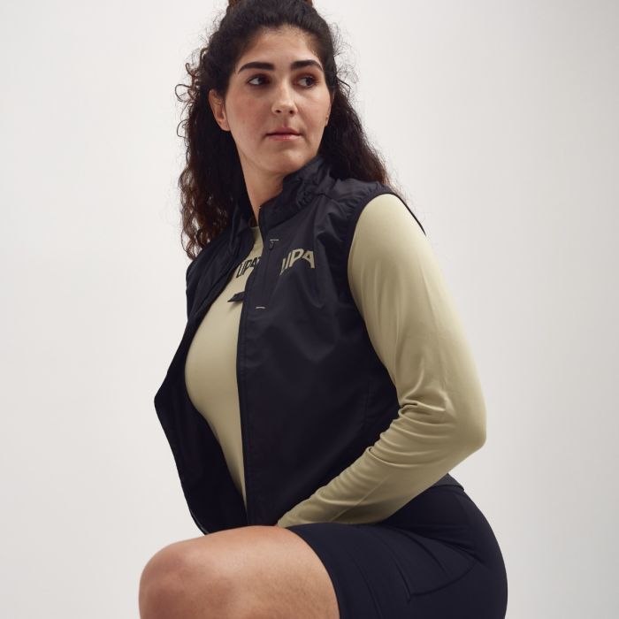 Lipati Dame Veste Drizzle Vest Sort