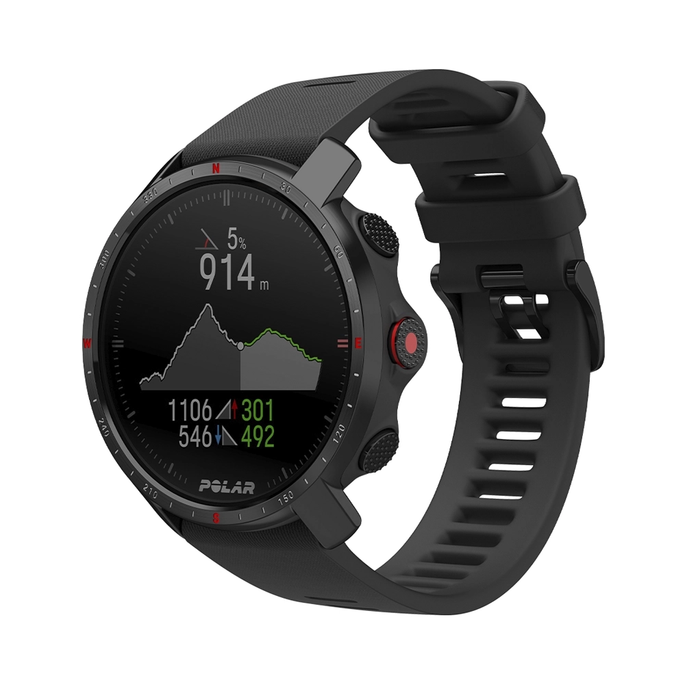 Polar Grit X Pro Smartwatch Schwarz 47mm