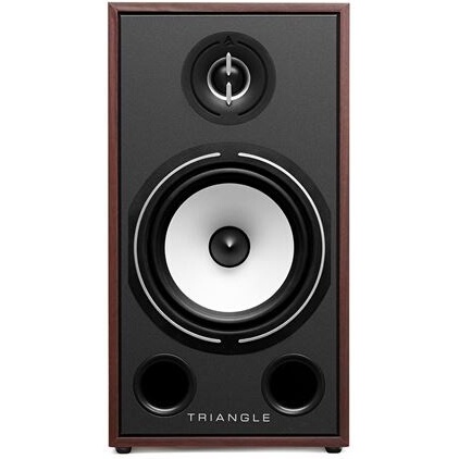 Enceinte bibliothèque Triangle BR03 Noyer Vendues à la paire