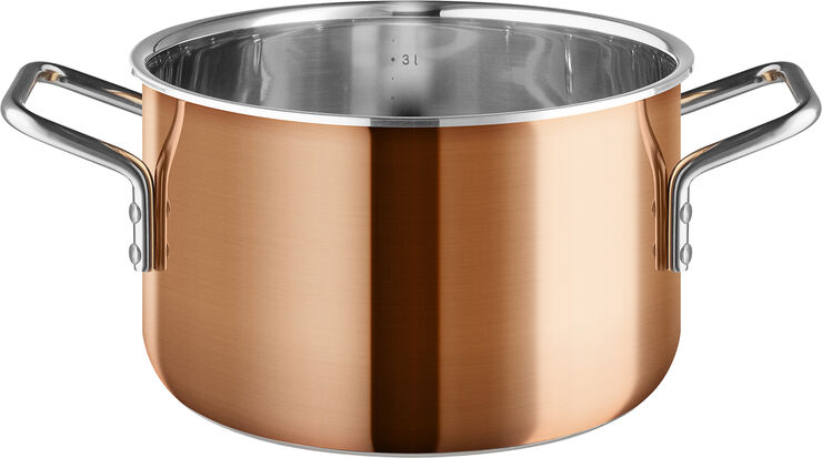 Eva Trio Gryde 3,9l 20cm Kobber Copper