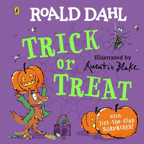 Roald Dahl: Trick or Treat: A lift-the-flap book (Board book)