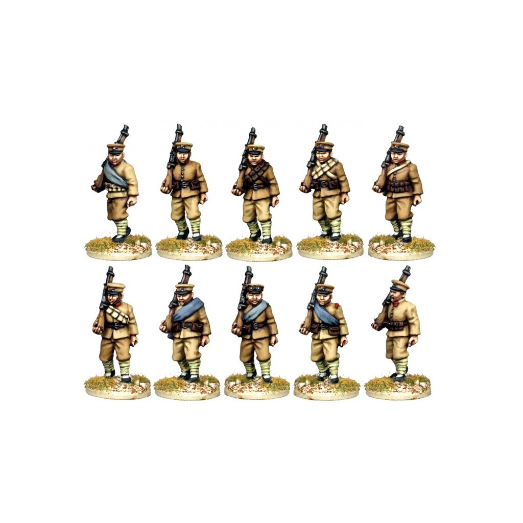 Chinese Infantry Marching