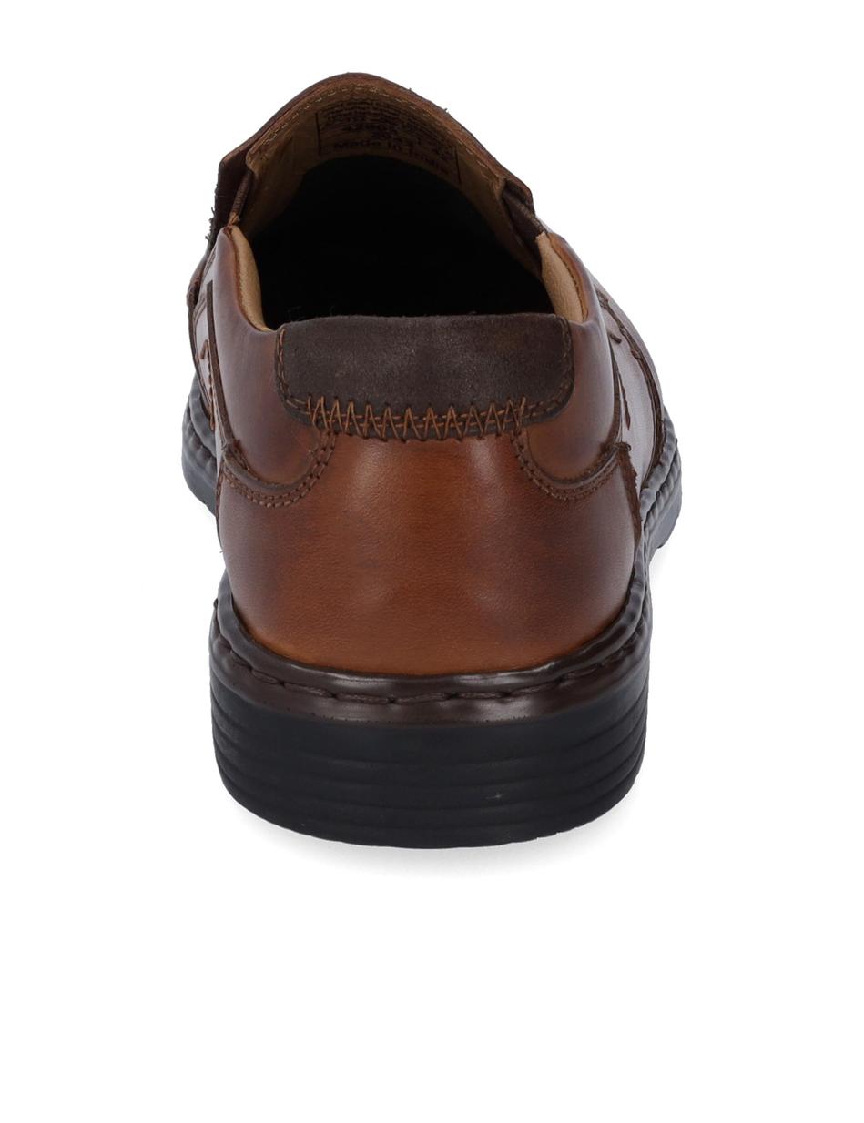 Slipper Alastair 03, cognac-kombi