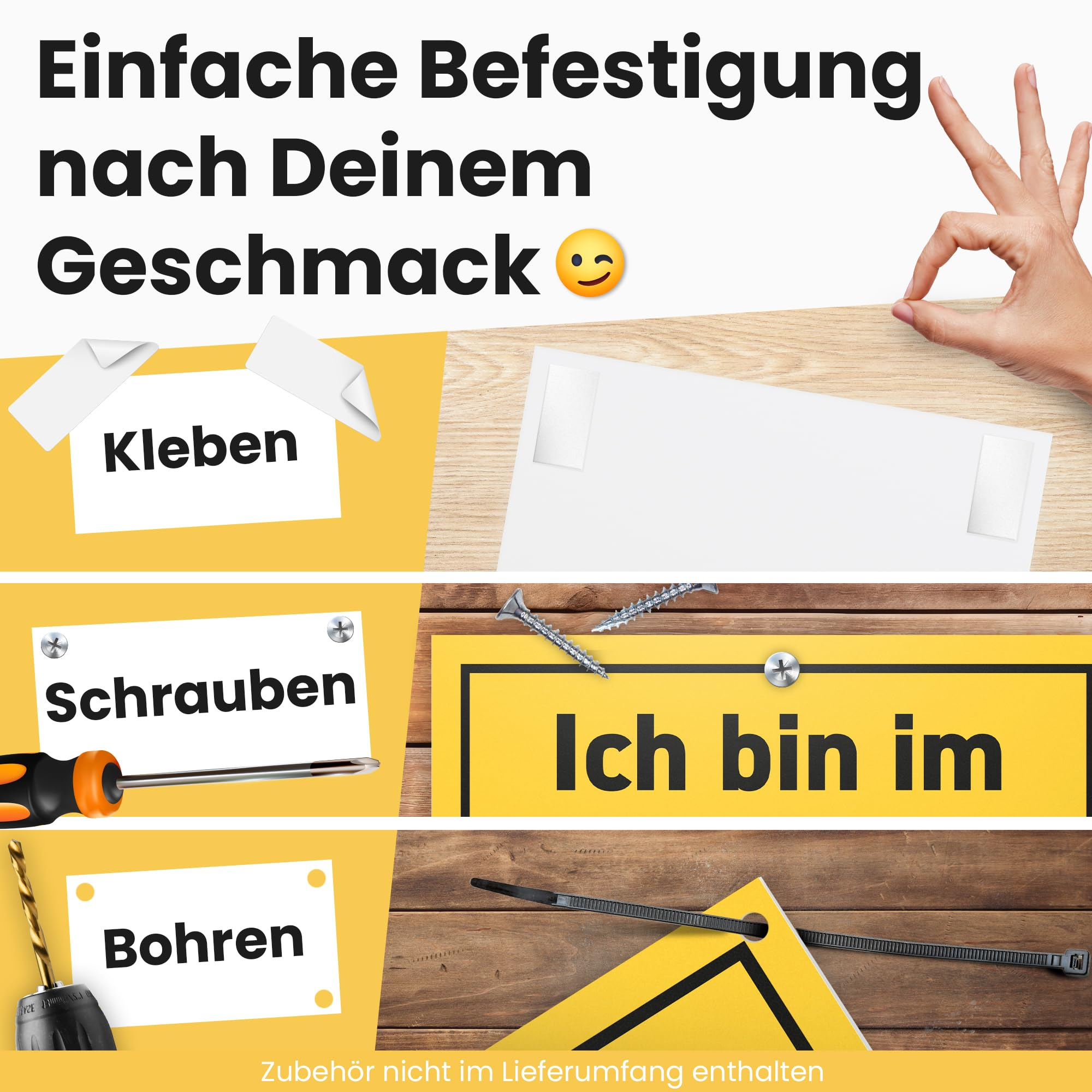 (20x30cm) Pensionierung Blechschild Wand Deko Metallbild Renten Geschenkidee - Ich bin im Ruhestand!