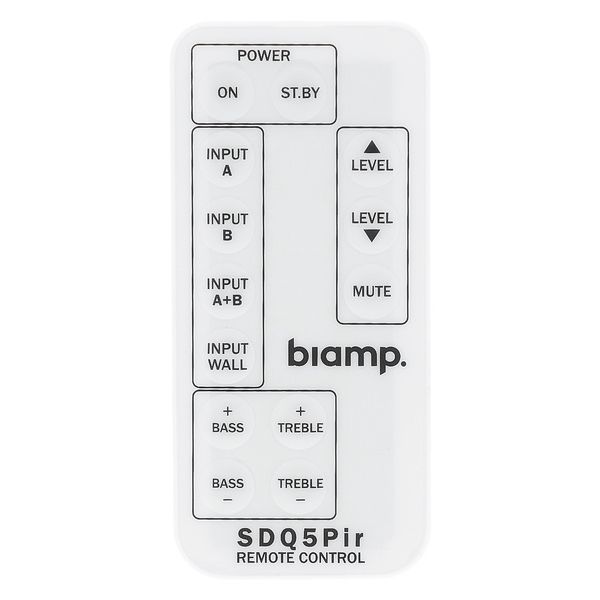 Biamp Systems SDQ5PIR Fernbedienung