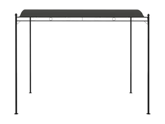 Auvent de parasol 3 x 2,4 m Anthracite