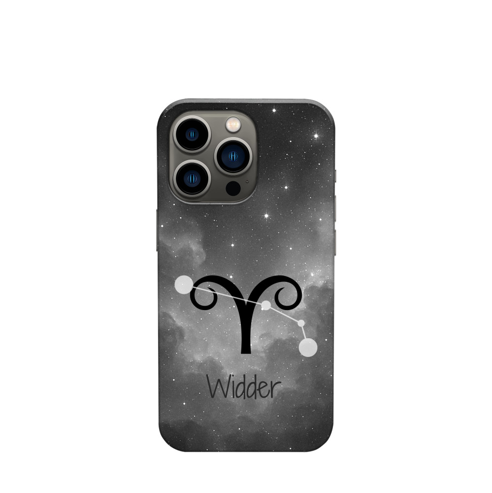 iPhone 13 Pro Kunststoff Hülle Widder 4 - Grau
