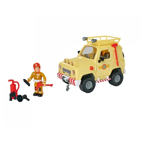 Simba Feuerwehrmann Sam 4x4 Geländewagen mit Figur