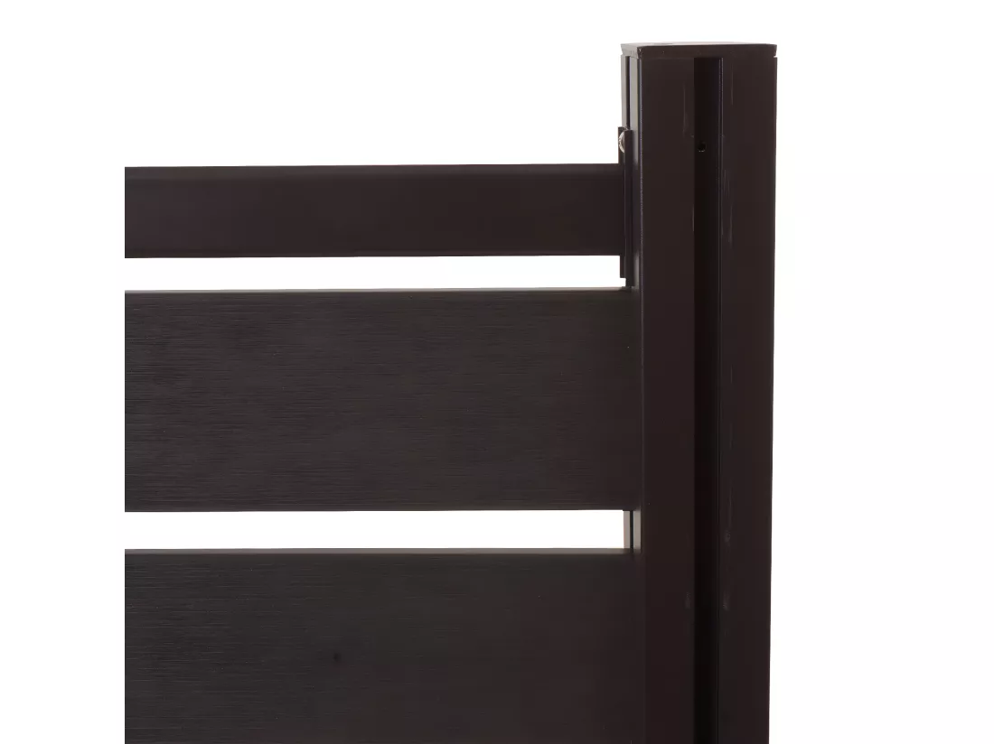 Clôture pour poubelles en aluminium MCW-K57, anthracite