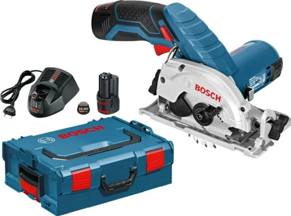 Bosch AKKURUNDSAV GKS 12V-26 2X3AH L-BOXX