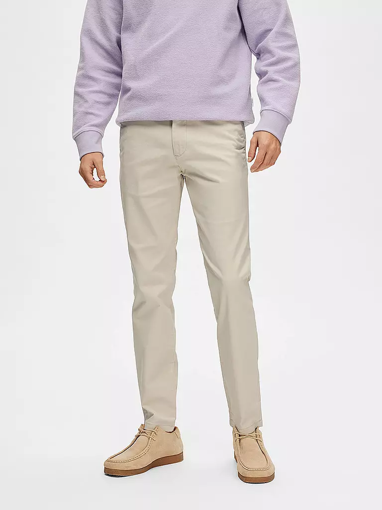SELECTED Chino Slim Fit SLHSLIM beige