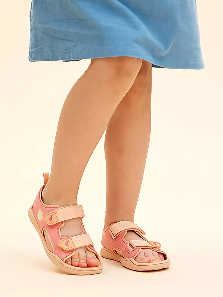 AFFENZAHN Kinder Sandalen AIRY Flamingo rosa