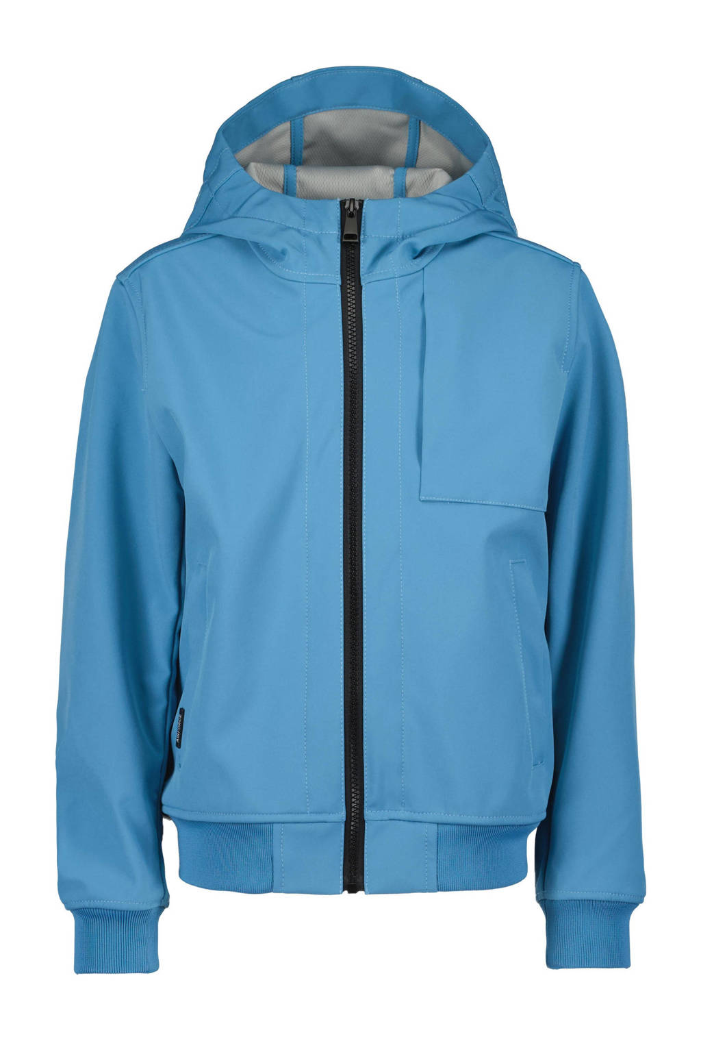 Airforce softshell jas zomer blauw