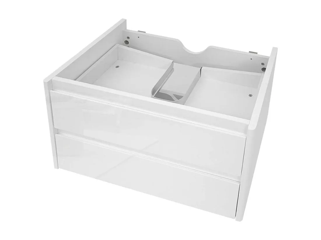 Meuble sous-lavabo MCW-B19, blanc
