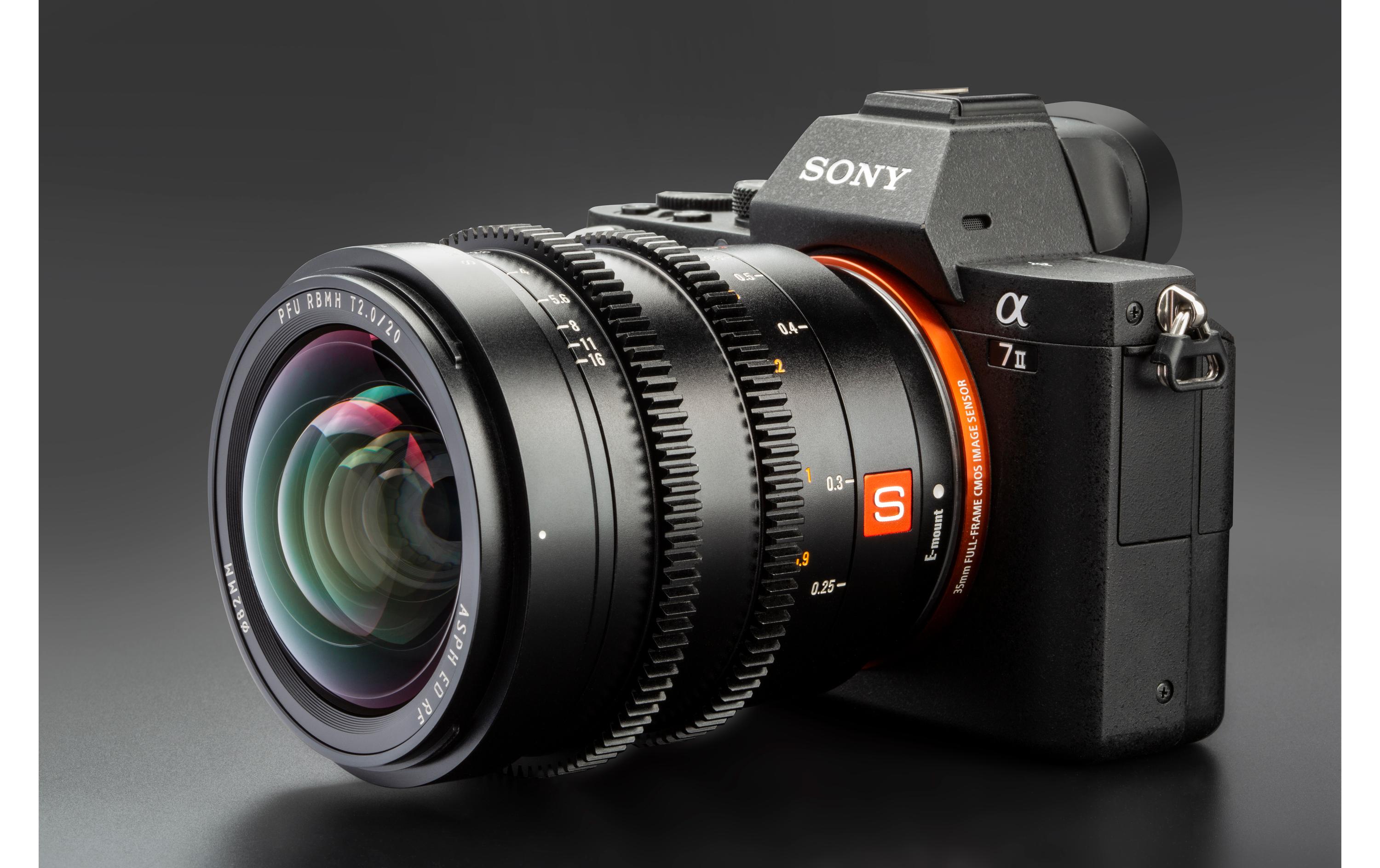 Festbrennweite S 20mm T/2 Cine – Sony E-Mount<br>Lichtstarkes Festbrennweitenobjektiv mit weichem Bokeh-Effekt